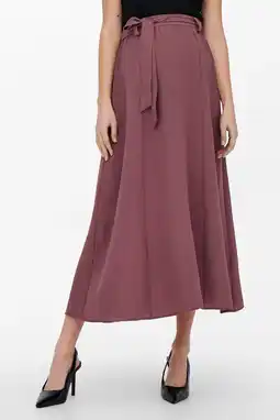 Wehkamp ONLY MATERNITY zwangerschaps midi rok oudroze aanbieding