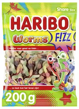 PLUS Haribo Worms F!zz aanbieding