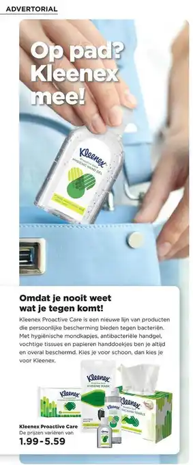 PLUS Kleenex Proactive Care aanbieding