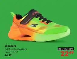 Scapino skechers tidal-tech sneakers aanbieding