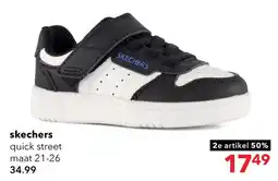 Scapino skechers quick street aanbieding