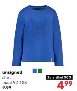 Scapino unsigned shirt aanbieding