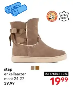 Scapino stap enkellaarzen aanbieding