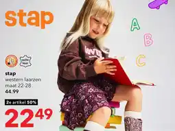 Scapino stap western laarzen aanbieding