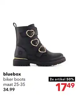 Scapino bluebox biker boots aanbieding