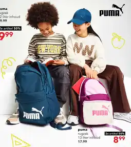 Scapino puma rugzak aanbieding
