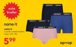 Scapino name it onderbroeken aanbieding