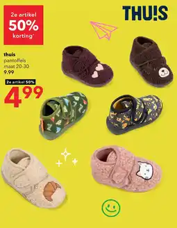 Scapino Thuis pantoffels aanbieding