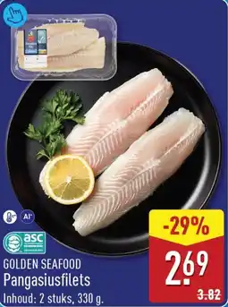ALDI Golden Seafood Pangasiusfilets aanbieding