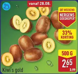 ALDI Kiwi's gold aanbieding