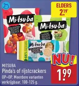 ALDI Mitsuba Pinda's of rijstcrackers aanbieding