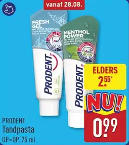ALDI Prodent Tandpasta aanbieding