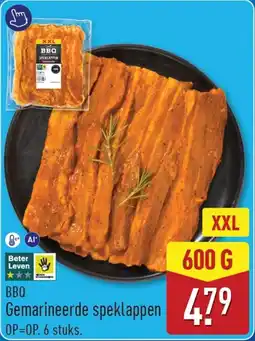 ALDI BBQ Gemarineerde speklappen aanbieding