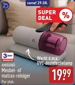ALDI Ambiano Meubel of matrasreiniger aanbieding