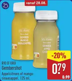 ALDI Rio D'oro Gembershot aanbieding