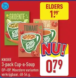 ALDI Knorr Cup-a-Soup aanbieding