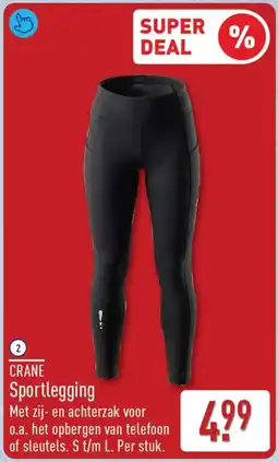 ALDI Crane Sportlegging aanbieding