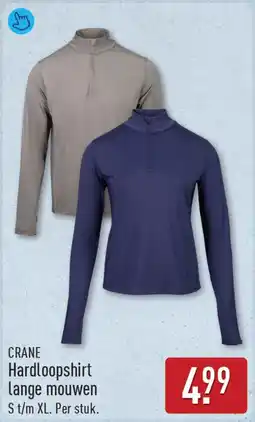 ALDI Crane Hardloopshirt lange mouwen aanbieding
