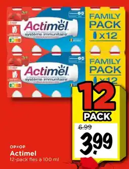 Vomar Voordeelmarkt Actimel aanbieding
