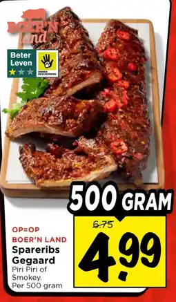 Vomar Voordeelmarkt Boer'n Land Spareribs aanbieding