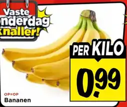 Vomar Voordeelmarkt Bananen aanbieding