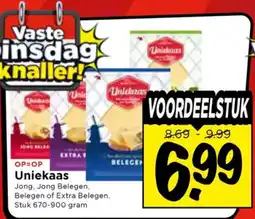 Vomar Voordeelmarkt Uniekaas aanbieding