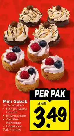 Vomar Voordeelmarkt Mini Gebak aanbieding