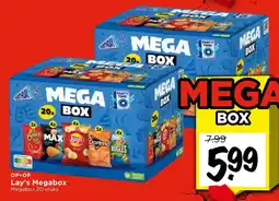 Vomar Voordeelmarkt Lay's Megabox aanbieding