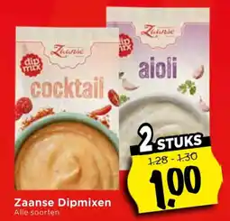 Vomar Voordeelmarkt Zaanse Dipmixen aanbieding