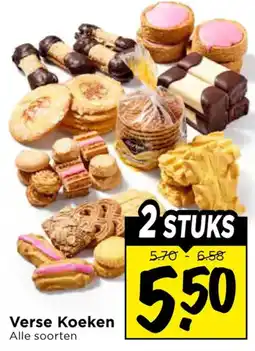 Vomar Voordeelmarkt Alle Verse Koeken aanbieding