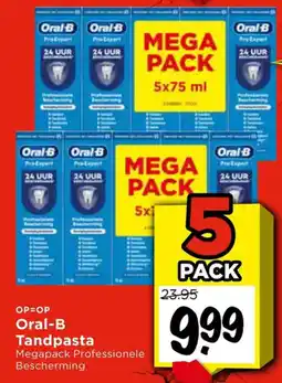 Vomar Voordeelmarkt Oral-B Tandpasta aanbieding