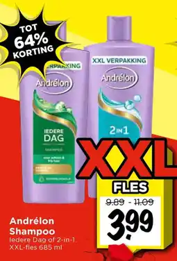 Vomar Voordeelmarkt Andrélon Shampoo aanbieding