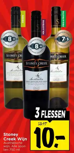 Vomar Voordeelmarkt Stoney Creek Wijn aanbieding