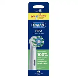 Trekpleister Oral-B Pro Cross Action Opzetborstels aanbieding