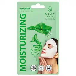 Kruidvat Stay Well Aloe Vera Moisturizing Sheet Mask aanbieding