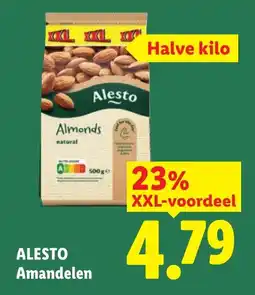 Lidl Alesto Amandelen aanbieding