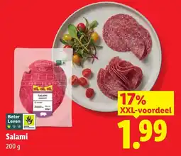 Lidl Salami aanbieding