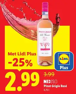 Lidl Pinot Grigio Rosé aanbieding