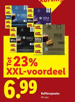 Lidl Koffiecapsules aanbieding