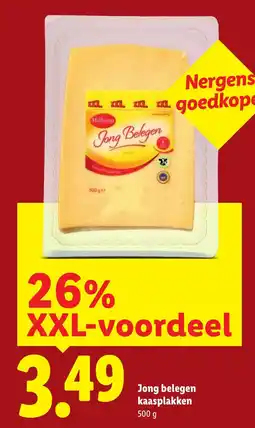 Lidl Jong Belegen kaasplakken aanbieding