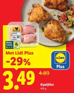 Lidl Kipdijfilet aanbieding