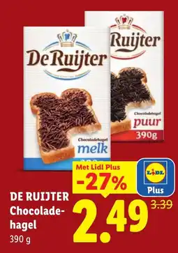 Lidl De Ruijter Chocoladehagel aanbieding