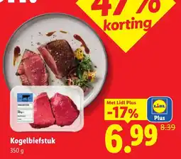 Lidl Kogelbiefstuk aanbieding