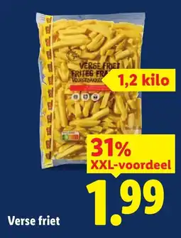 Lidl Verse friet aanbieding