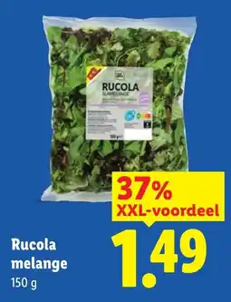 Lidl Rucola melange aanbieding