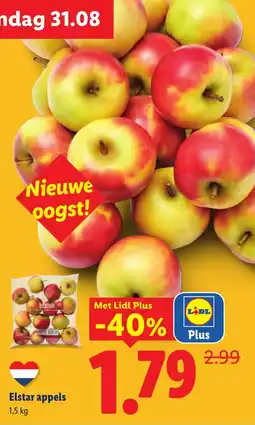 Lidl Elstar appels aanbieding