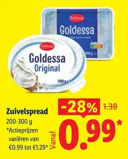 Lidl Milbona Goldessa Original aanbieding