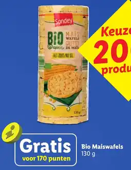 Lidl Bio maiswafels aanbieding