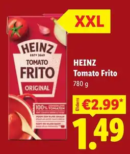 Lidl Heinz Tomato Frito aanbieding