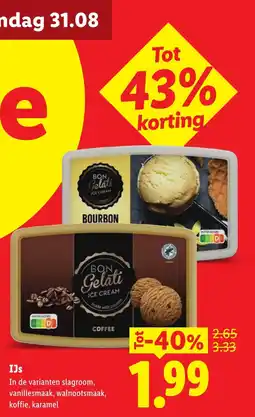 Lidl Bon gelati ice cream aanbieding